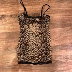 Victoria’s Secret leopard print camisole